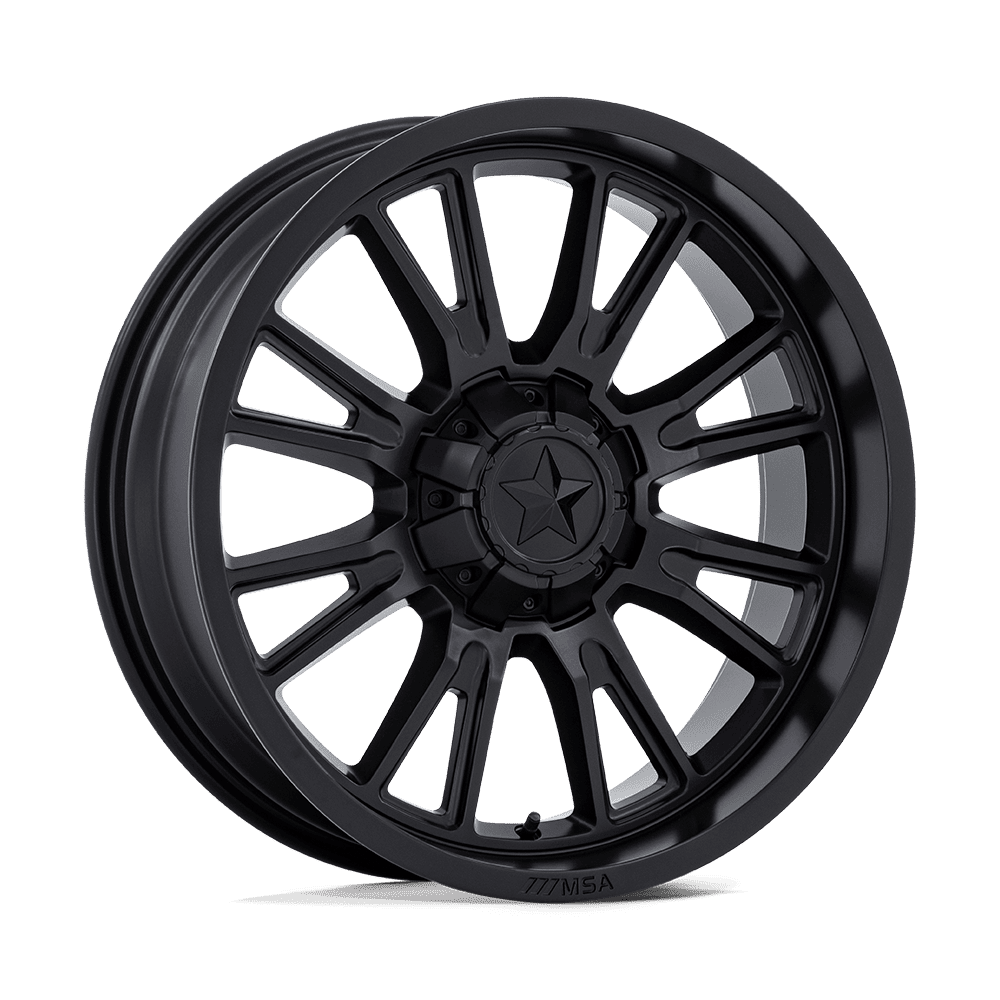 Msa Offroad Wheels M51 THUNDERLIPS UTV - 15x7 10mm 5x114.3 MATTE BLACK Wheel | MA051MX15701210