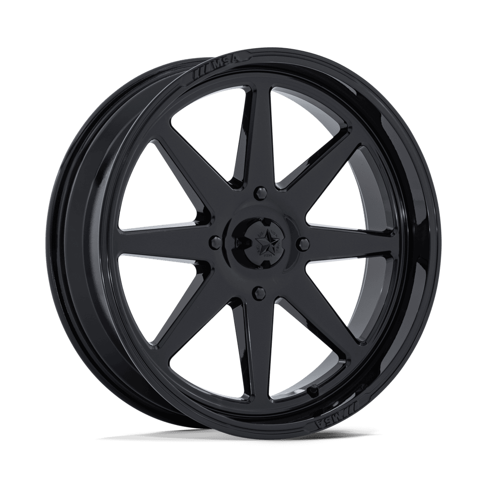 MSA OFFROAD WHEELS M54 SPARK UTV 20X7 0 5X114.3 GLOSS BLACK