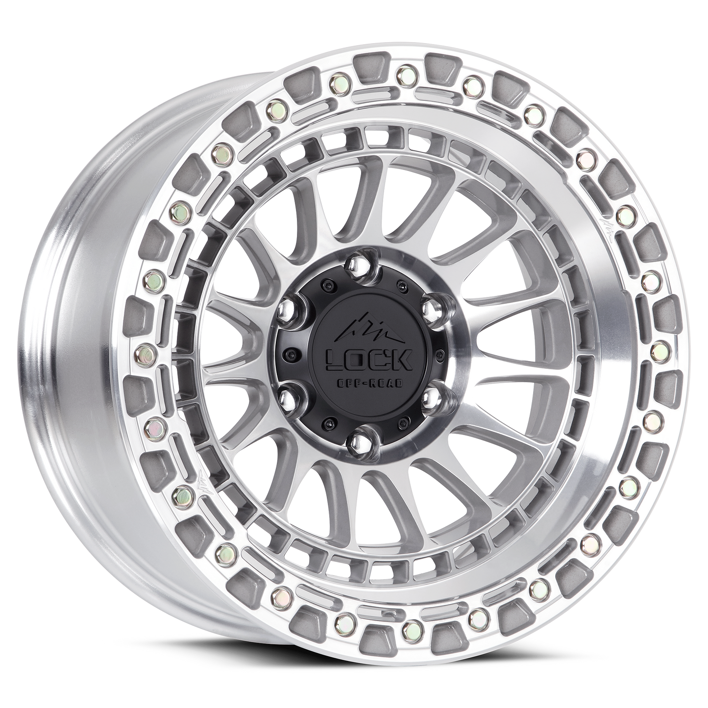 LOCK OFFROAD MOJAVE 20X9 0 5X127 MACHINE WITH CLEAR COAT