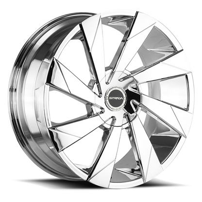 STRADA S62 MOTO 22X9 15MM 5X115/5X120 CHROME | S62250115