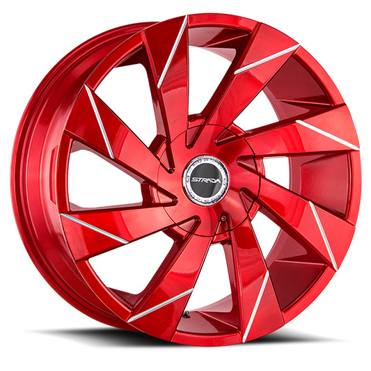 STRADA S62 MOTO 22X9 30MM 6X135/6X139.7 CANDY RED | S62260730R