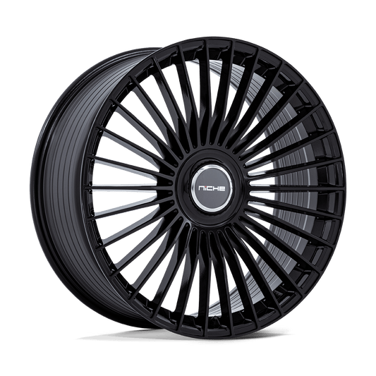 Niche 1Pc NC282 SERENE - 21x10.5 20mm Blank GLOSS BLACK Wheel | NC282BX21050020