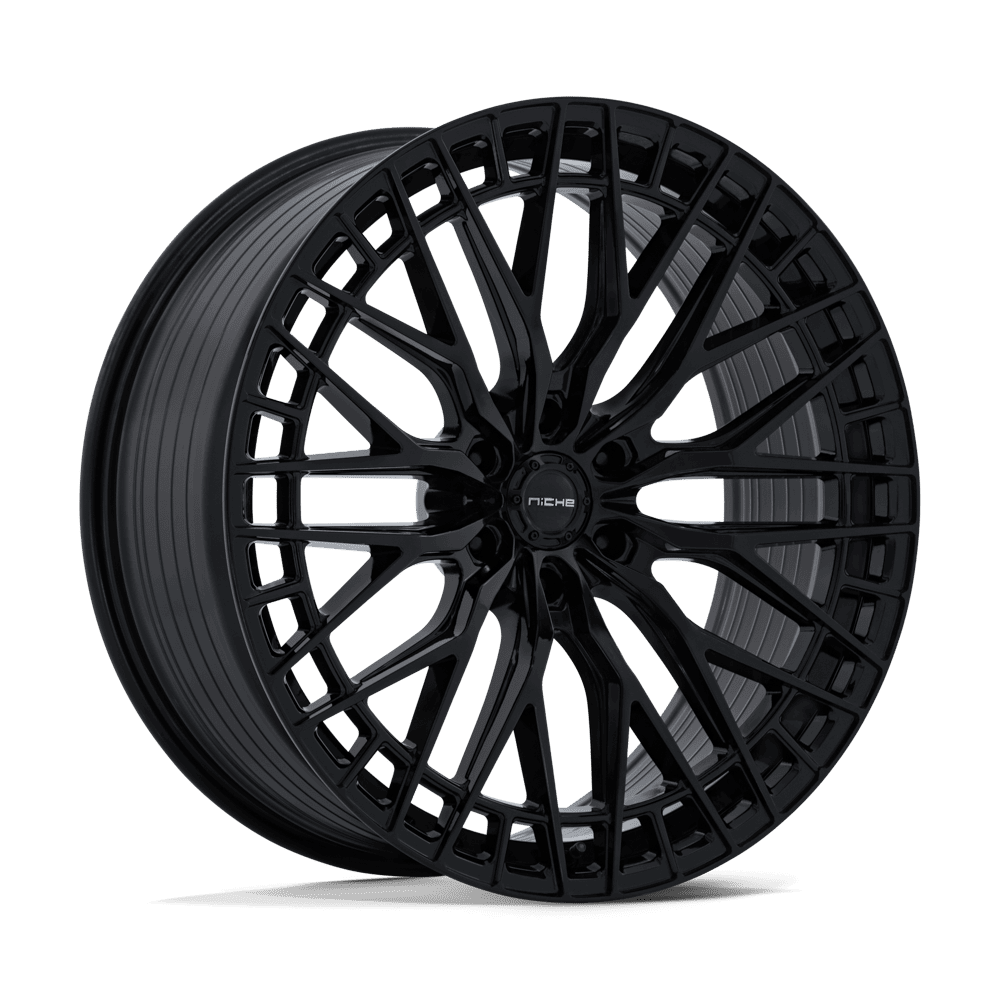Niche 1Pc NC288 GENOA - 24x10 30mm 6x135 GLOSS BLACK Wheel | NC288BX24106330