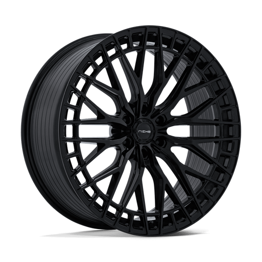 Niche 1Pc NC288 GENOA - 24x10 20mm 6x139.7 GLOSS BLACK Wheel | NC288BX24106820
