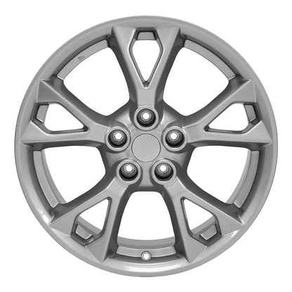 18" Replica Wheel NS21 Fits Nissan Maxima 18x8 Silver Wheel