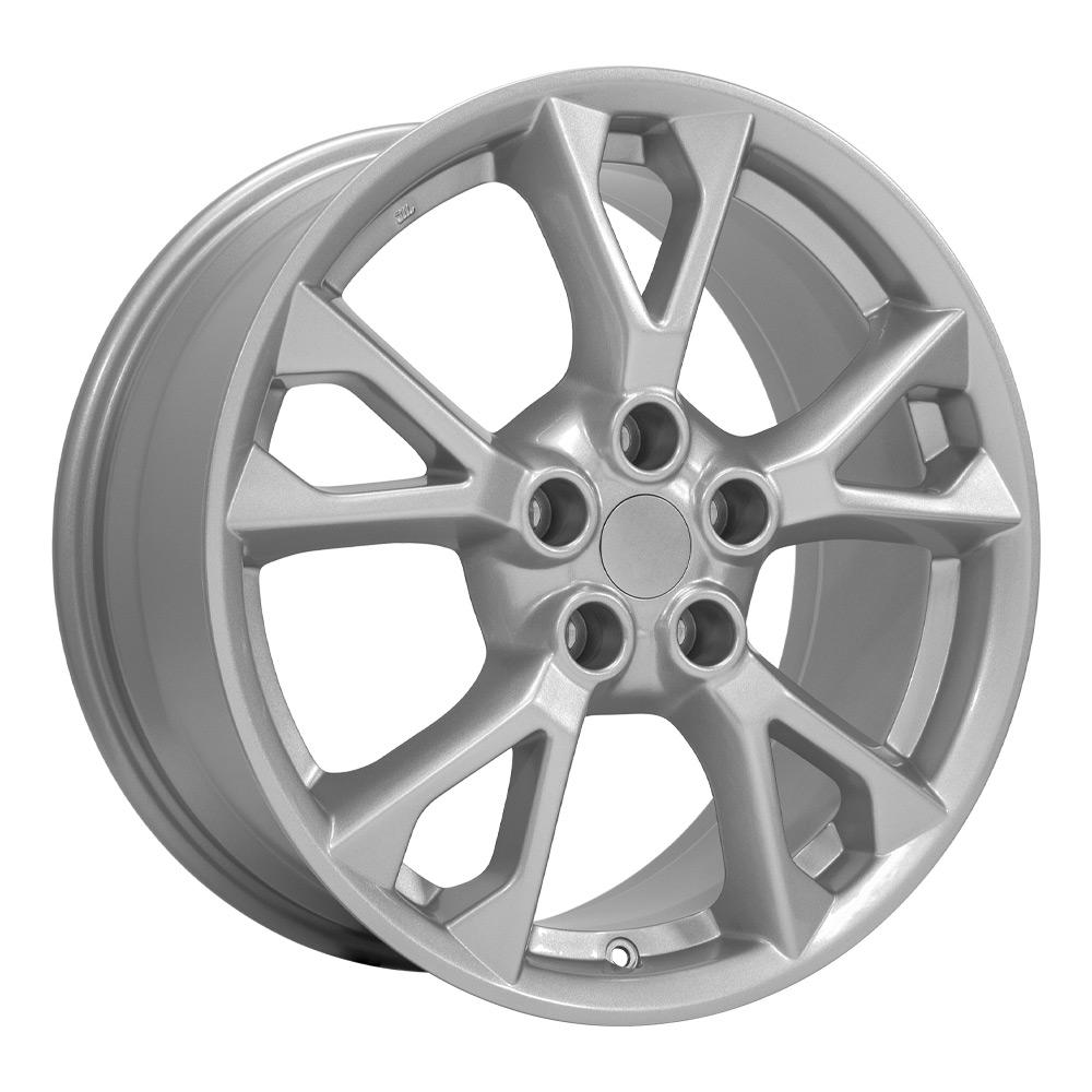 18" Replica Wheel NS21 Fits Nissan Maxima 18x8 Silver Wheel