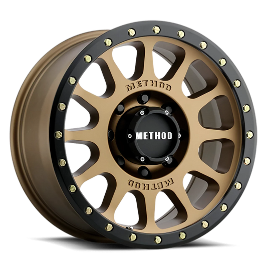 Method 305-HD 18x9 8x180 18mm NV Method Bronze - Matte Black Lip MR30589088918H