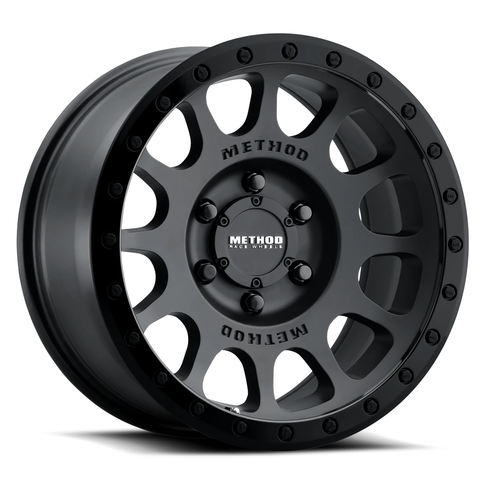 Method 305 18x9 8x165.1 (8x6.5) 18mm NV Double Black MR305890801018