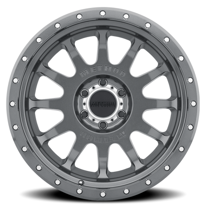 Method 605 20x10 5x127 (5x5) -24mm NV Gloss Titanium MR60521050824N