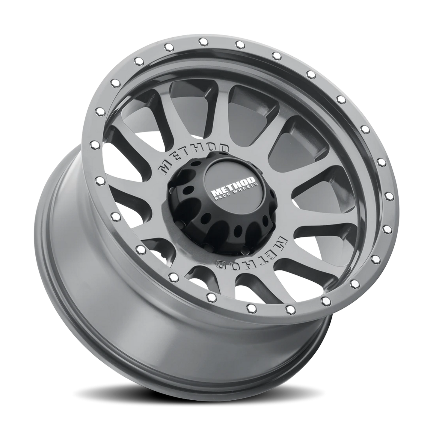 Method 605 20x10 8x165.1 (8x6.5) -24mm NV Gloss Titanium MR60521080824N