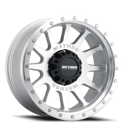 Method 605 20x10 6x139.7 (6x5.5) -24mm NV Machined - Clear Coat MR60521060324N