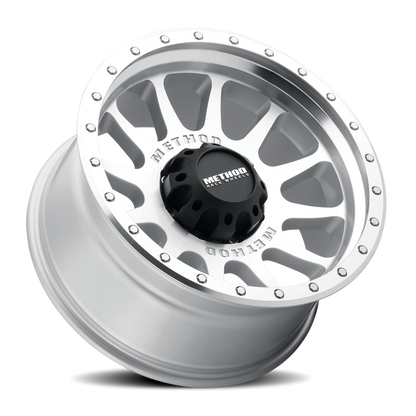 Method 605 20x10 5x127 (5x5) -24mm NV Machined - Clear Coat MR60521050324N