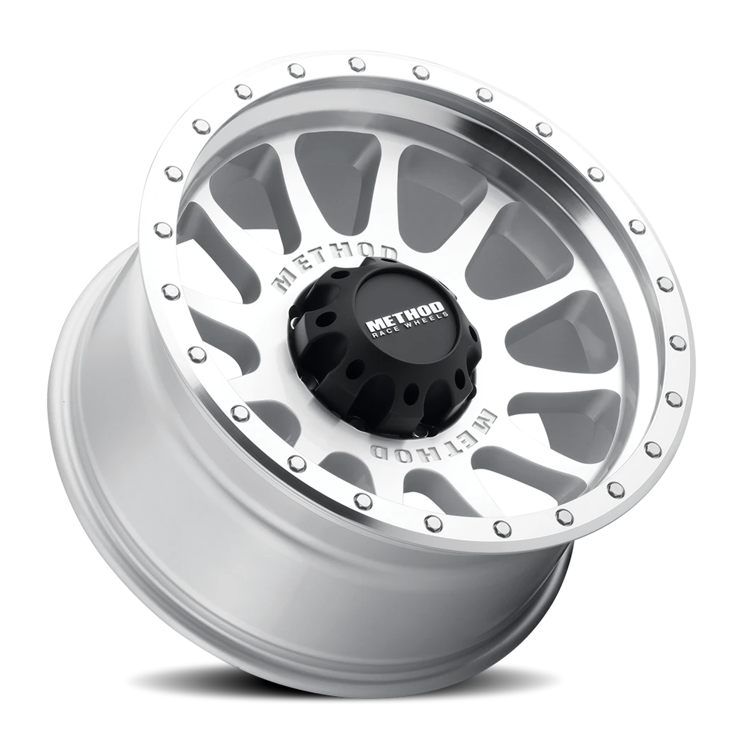 Method 605 20x10 6x139.7 (6x5.5) -24mm NV Machined - Clear Coat MR60521060324N