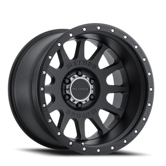 Method 605 20x10 6x135 -24mm NV Matte Black MR60521016524N