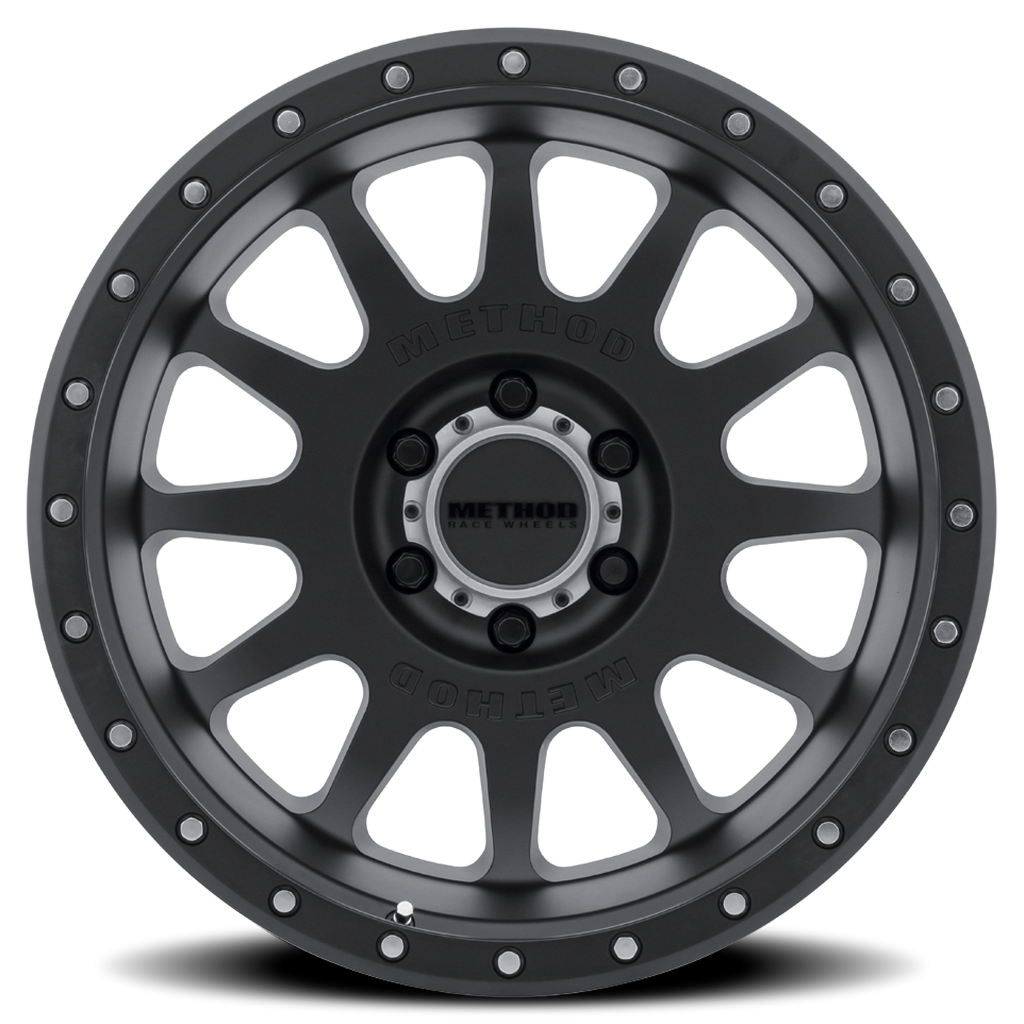 Method 605 20x10 6x135 -24mm NV Matte Black MR60521016524N