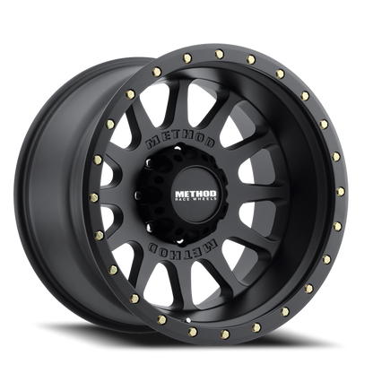 Method 605 20x10 8x165.1 (8x6.5) -24mm NV Matte Black MR60521080524N
