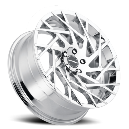 STRADA S64 NIDO 24X9.5 15MM 5X115 CHROME | S64451515