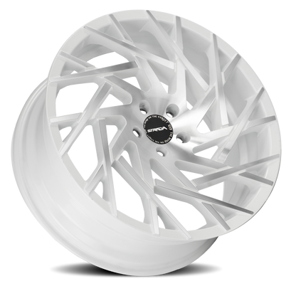 STRADA S64 NIDO 20X8.5 35MM 5X114.3 WHITE MACHINED | S64051435WM
