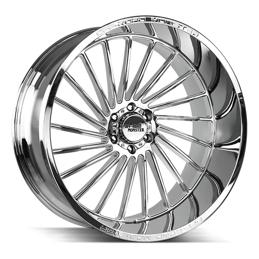 OFF ROAD MONSTER M27 M27 26X12 NEG 44MM BLANK CHROME | M27612000N44C
