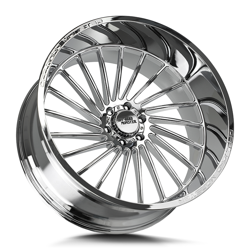 OFF ROAD MONSTER M27 M27 26X12 NEG 44MM BLANK CHROME | M27612000N44C