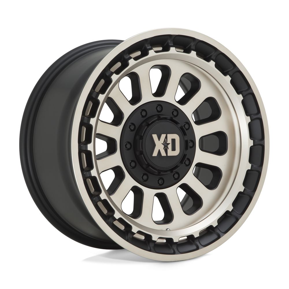 Xd 856 OMEGA - 20x10 -18mm 6x135/6x139.7 SATIN BLACK W/ BRONZE TINT Wheel | XD85621067618N