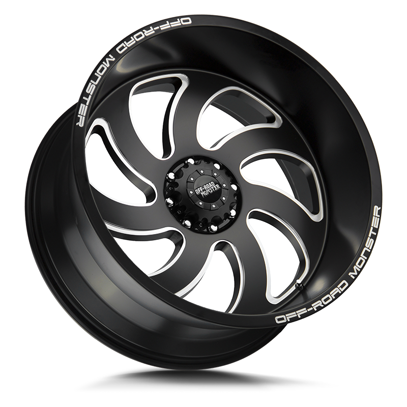 OFF ROAD MONSTER M07 M07 20X10 NEG 19MM BLANK FLAT BLACK MILLED | M070000N19BML
