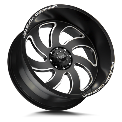 OFF ROAD MONSTER M07 M07 20X10 NEG 19MM BLANK FLAT BLACK MILLED | M070000N19BML