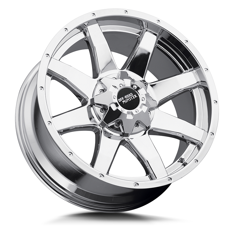 OFF ROAD MONSTER M08 M08 20X9 0MM BLANK CHROME | M08000000