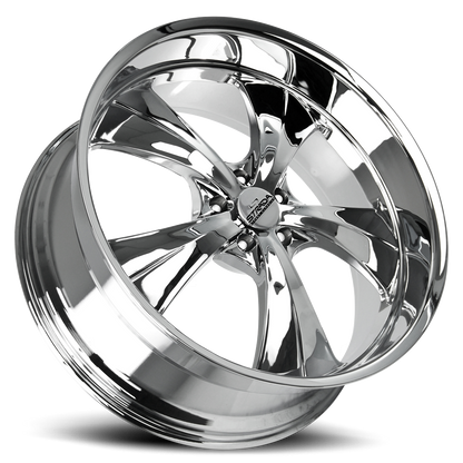 STRADA STREET CLASSICS C02 OLD SKOOL 24X10 25MM 5X120 CHROME | C02452025C