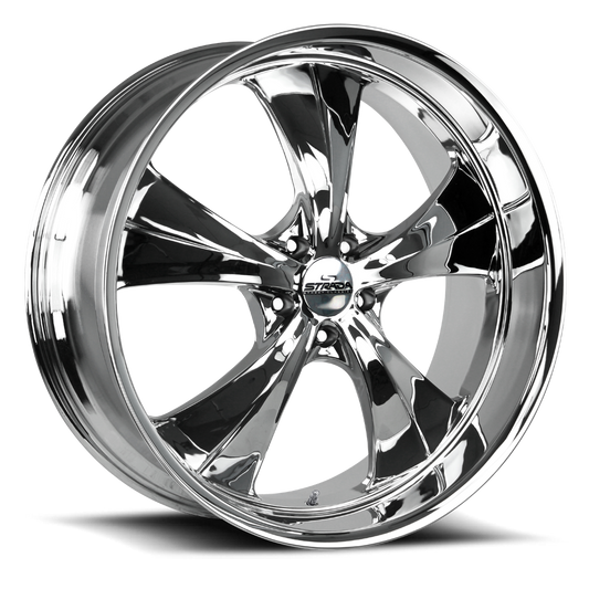 STRADA STREET CLASSICS C02 OLD SKOOL 24X10 24MM 6X135 CHROME | C02463524C