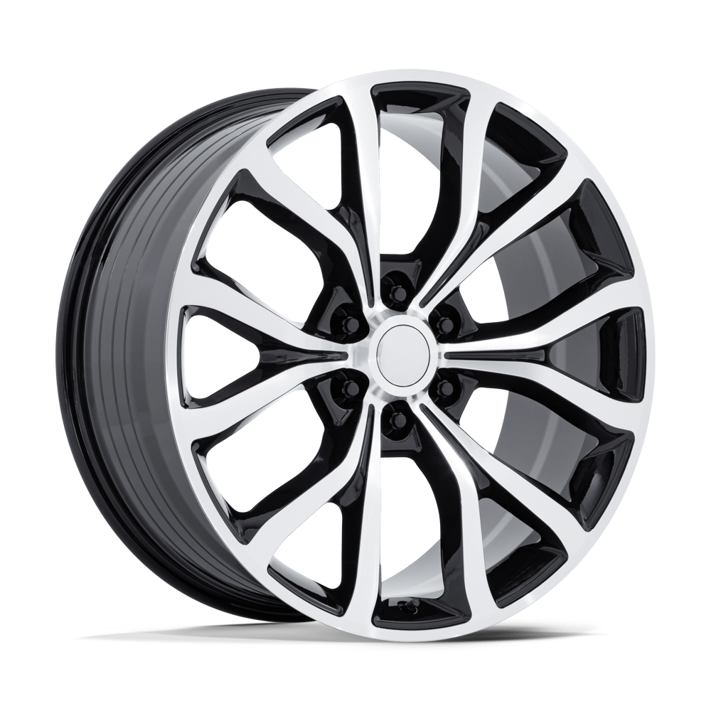 PERFORMANCE REPLICAS PR230 24x10 31 6x135 GLOSS BLACK W/ MACHINED FACE