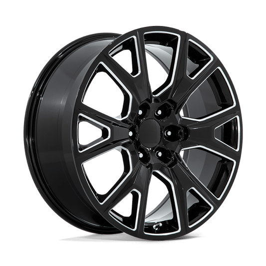PERFORMANCE REPLICAS PR199 24x10 31 6x139.7 GLOSS BLACK MILLED