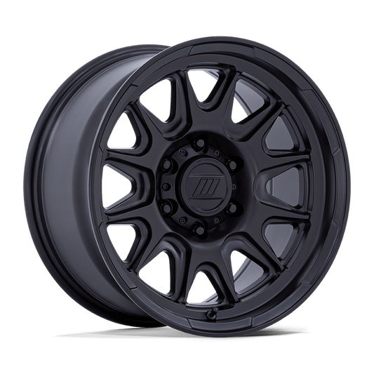 Pro Comp Alloys PA200 PULSE - 17x8 20mm 6x114.3 MATTE BLACK Wheel | PA200MX17806420