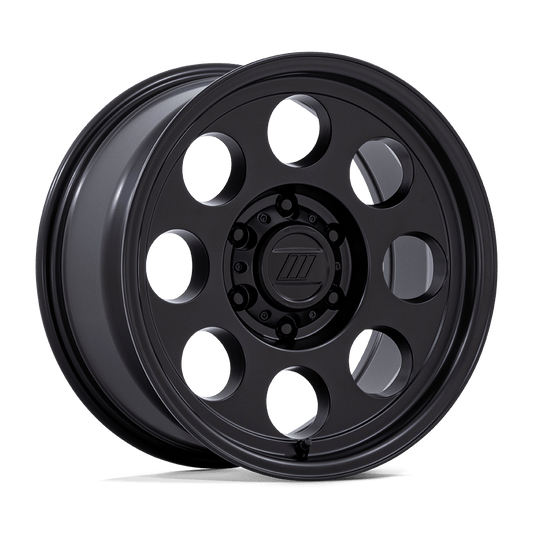 Pro Comp Alloys PA201 HERITAGE - 17x8 0mm 8x180 MATTE BLACK Wheel | PA201MX17808800