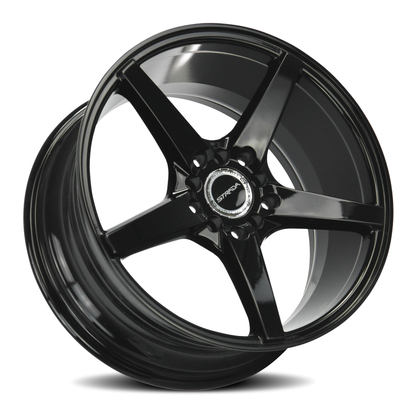 STRADA S35 PERFETTO 22X9.5 18MM 5X139.7 ALL GLOSS BLACK | S35253918DGB