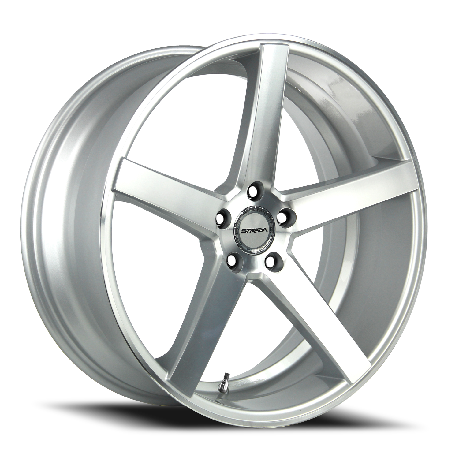 STRADA S35 PERFETTO 22X9.5 15MM 5X115 SILVER MACHINED | S35251515DSM
