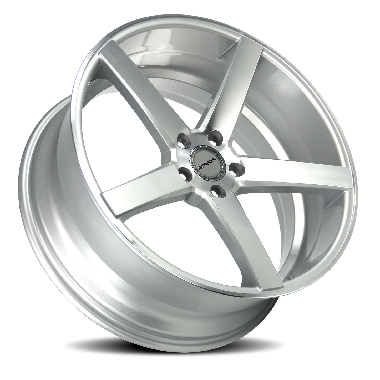 STRADA S35 PERFETTO 24X9 15MM 5X115 SILVER MACHINED | S35451515SM