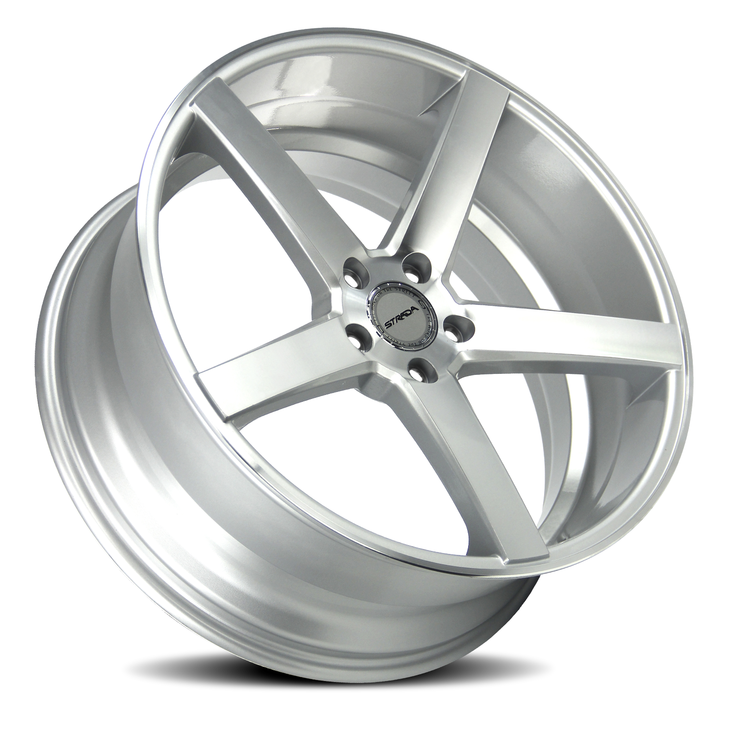 STRADA S35 PERFETTO 24X9 15MM 5X115 SILVER MACHINED | S35451515SM