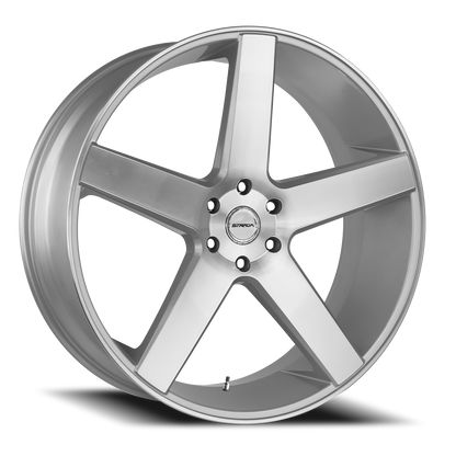STRADA S35 PERFETTO 24X10 24MM 6X139.7 SILVER MACHINED | S35463924SM