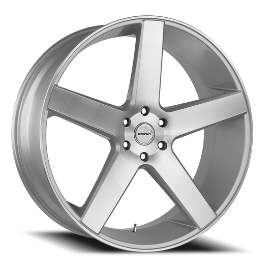 STRADA S35 PERFETTO 24X10 24MM 6X139.7 SILVER MACHINED | S35463924SM