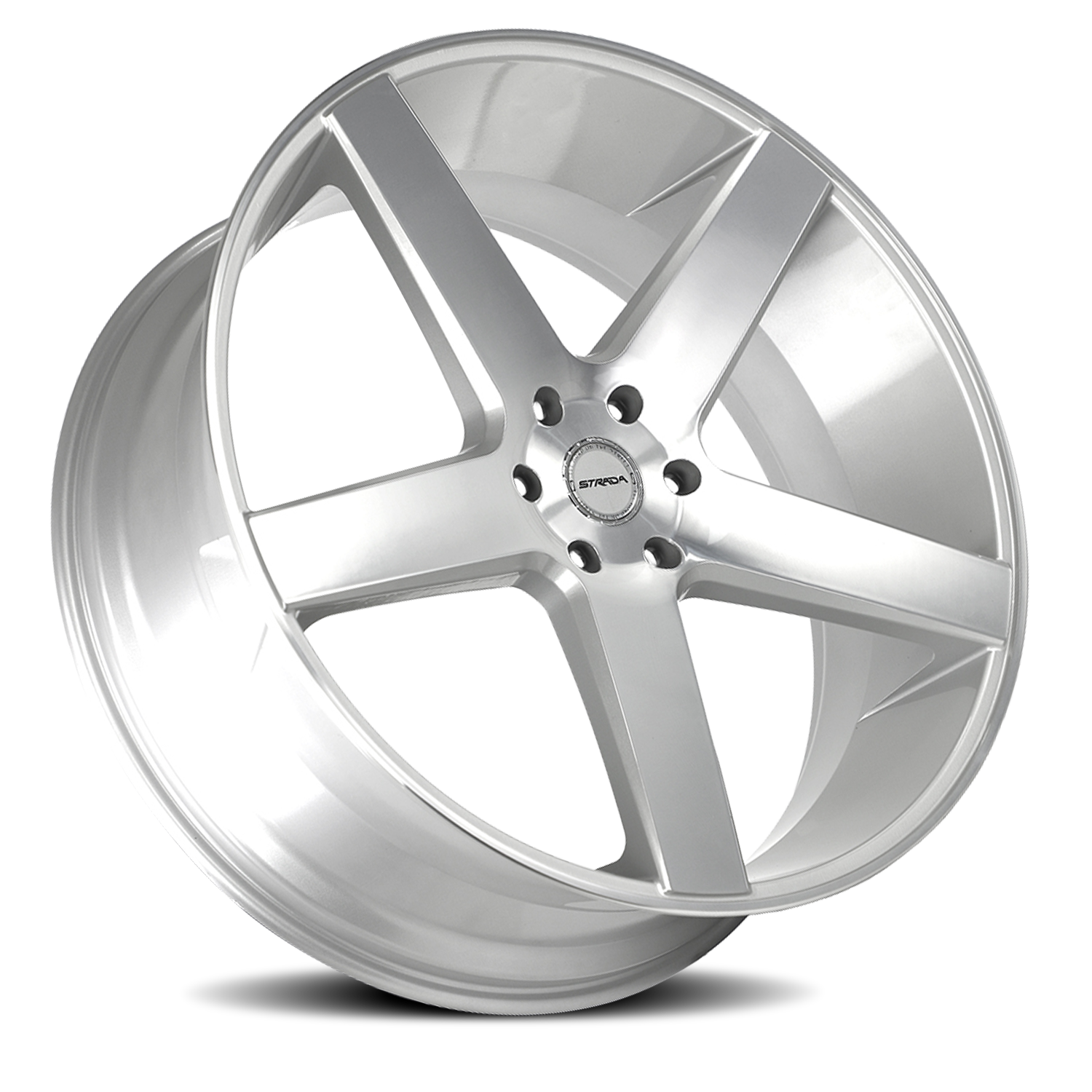 STRADA S35 PERFETTO 22X9.5 24MM 6X139.7 SILVER MACHINED | S35263924DSM