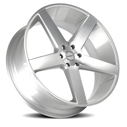 STRADA S35 PERFETTO 22X9.5 24MM 6X139.7 SILVER MACHINED | S35263924DSM