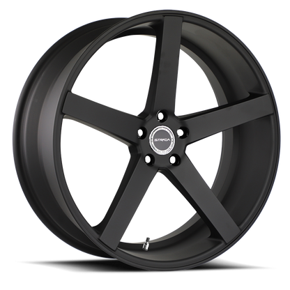 STRADA S35 PERFETTO 17X7.5 35MM 5X114.3 STEALTH BLACK | S35751435SB