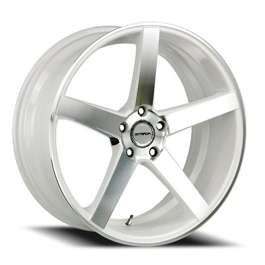 STRADA S35 PERFETTO 22X8.5 40MM 5X114.3 WHITE MACHINED | S35251440WM