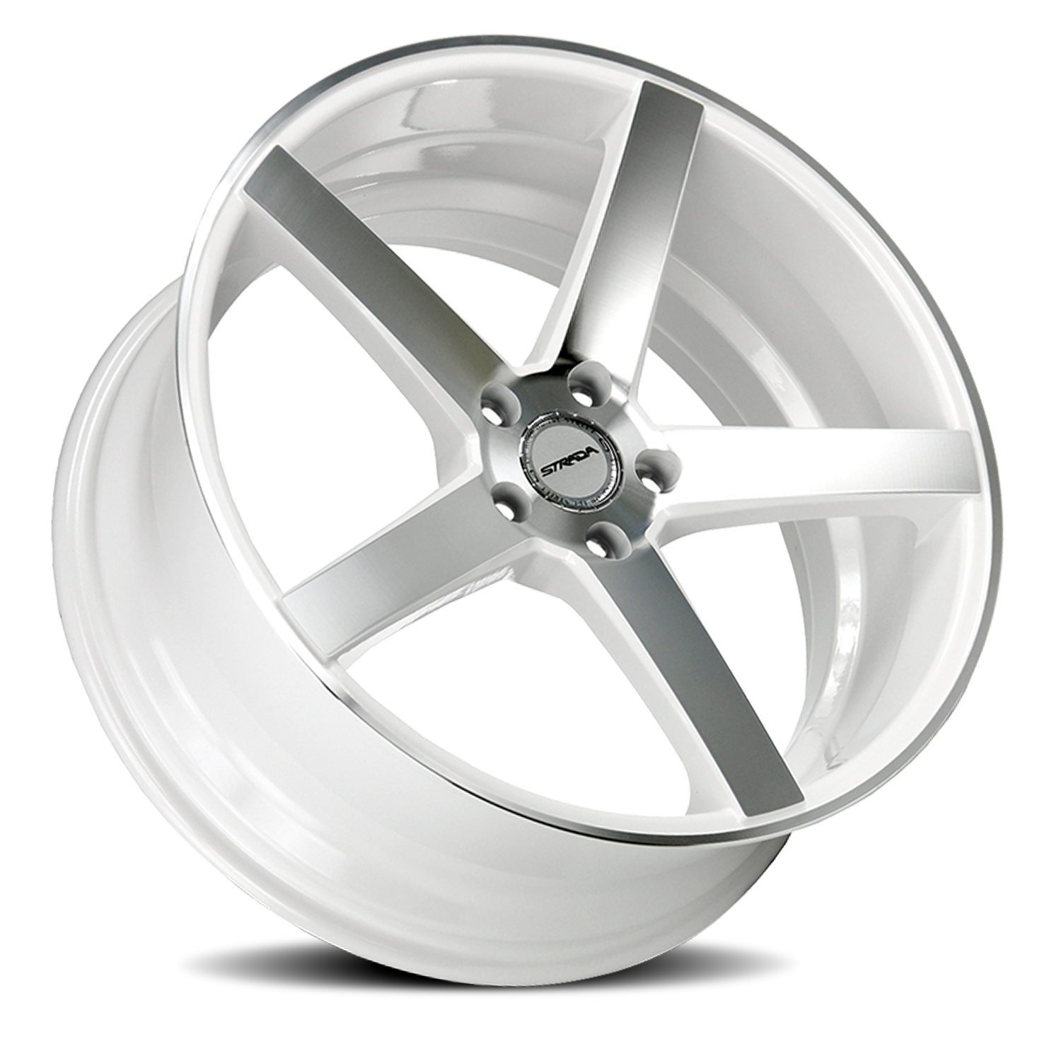 STRADA S35 PERFETTO 20X8.5 35MM 5X120 WHITE MACHINED | S35052035WM