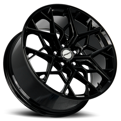 SHIFT H35 PISTON 20X8.5 35MM 5X120 ALL GLOSS BLACK | H35052035GB