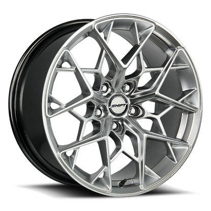 SHIFT H35 PISTON 20X8.5 35MM 5X120 PLATINUM SILVER | H35052035PS