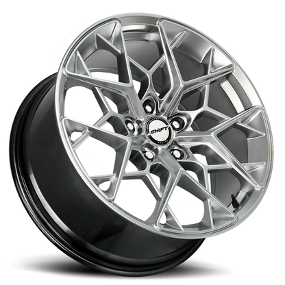 SHIFT H35 PISTON 18X8.5 35MM 5X108 PLATINUM SILVER | H35850835PS