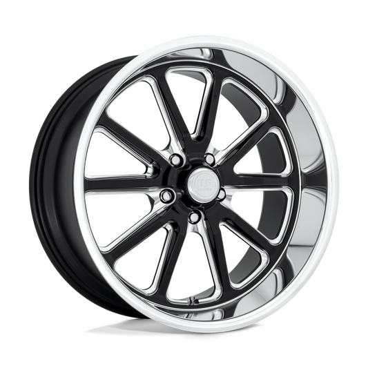 US MAG 1PC U117 RAMBLER 18x7 1 5x120.65 GLOSS BLACK MILLED