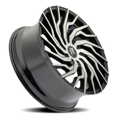 REVENGE LUXURY RL-101 20X8.5 35 5X108/5X114.3 BLACK MACHINED